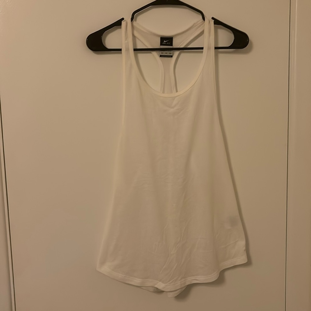 NIKE Dri-Fit racer back tank top.